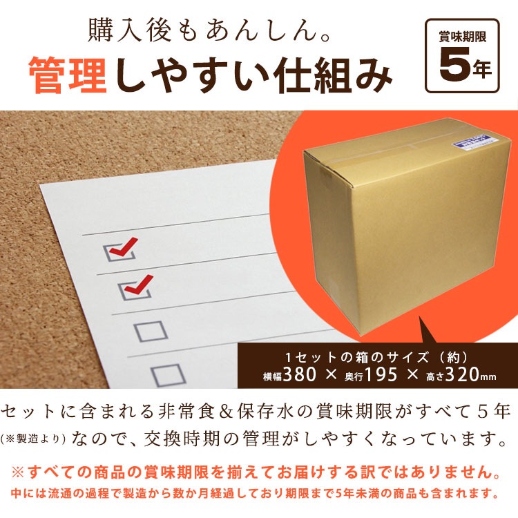 非常食 約10食 5年保存 3DAYS非常食セット 3日分＋αの保存食セット スリーデイスセット 氷砂糖賞味期限　2028年8月迄