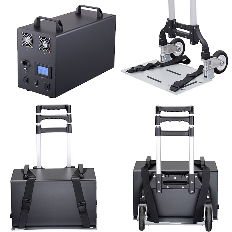 非常用電源 大容量 ポータブル蓄電池 エナジー プロ Neo LB-2400 蓄電容量2400Wh 自動切替 ライノプロダクツ