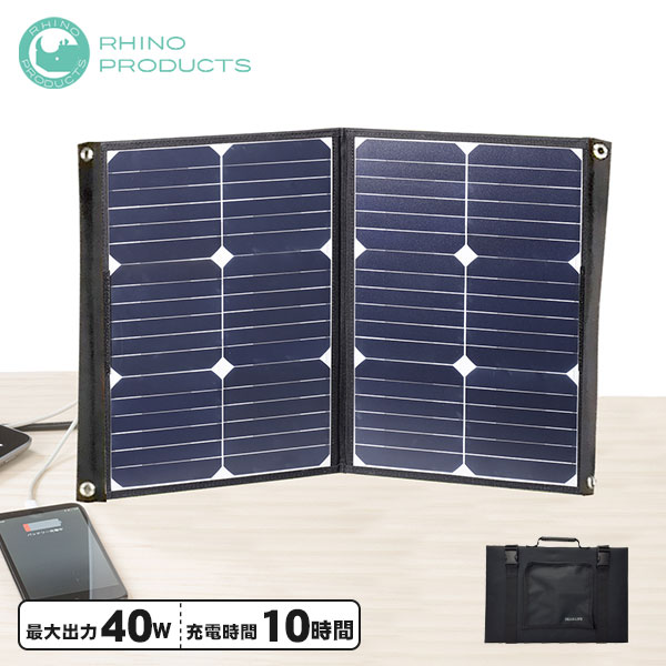 非常用電源 エナジープロ専用 ソーラーパネル 40W LBP-40 ライノプロダクツ LB-230