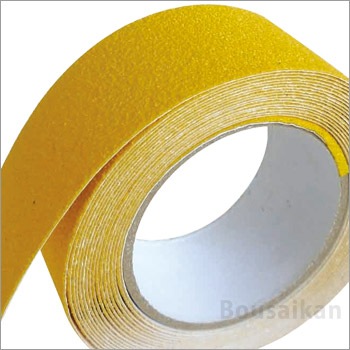 すべり止めテープ ZARA×2(ザラザラ) イエロー ST-13 約幅50mm×5m巻(区画テープ/滑り止め/安全/避難誘導)