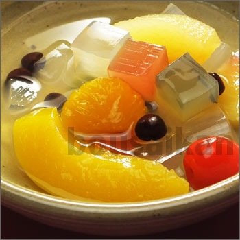 サンヨー堂 フルーツみつ豆 8号130g 48缶セット(みつまめ/デザート/果物/缶詰/非常食/保存食)