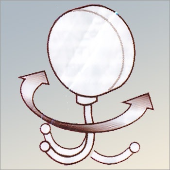 プラマグネットフック（Ｍ)スイング式 耐荷重3.0kg PMHRM-WH)[M便 1/8]