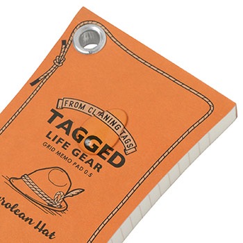 防水メモ帳 TAGGED LIFEGEAR Sサイズ｜ あんしんの殿堂 防災館