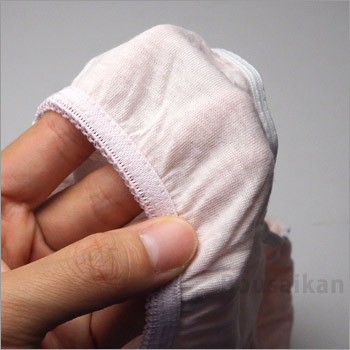 使い捨てコットンショーツLサイズ５枚入り 女性用 パンツ 下着 肌着