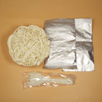 非常食 保存食 即席うどん1食パック 麺類 防災用品 3年保存 【賞味期限2028年6月迄】