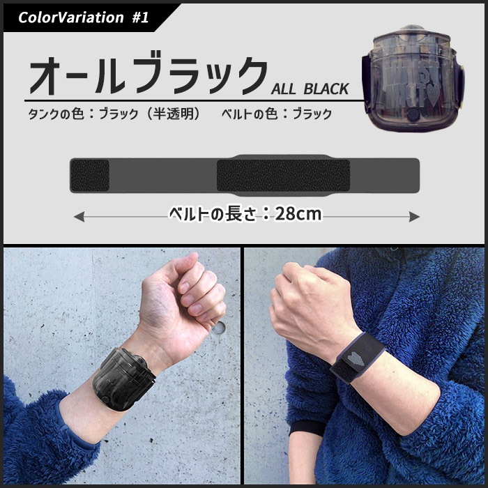 リストミスト 腕時計型除菌スプレー いつでも どこでも すぐ除菌できる 正規代理店 リストバンド 専用補充ボトル付き