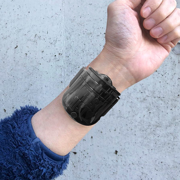 リストミスト 腕時計型除菌スプレー いつでも どこでも すぐ除菌できる 正規代理店 リストバンド 専用補充ボトル付き