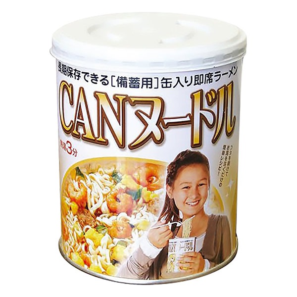 ラーメン カップ麺 CANヌードル 2号缶 6缶セット ｜ あんしんの殿堂 防災館