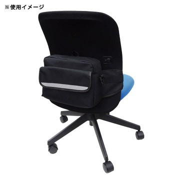 2WAYウエストバッグ&ショルダーバッグ コンパクト ブラック