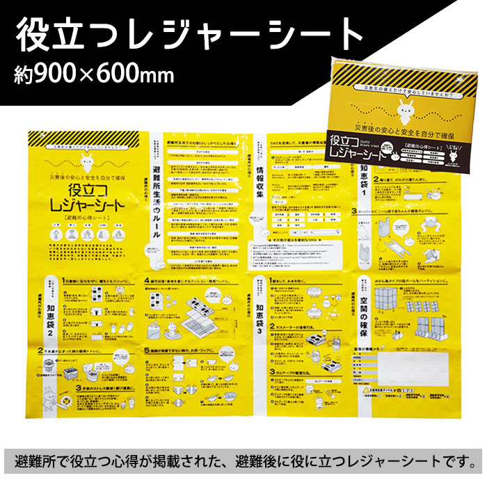 役立つレジャーシート 約900×600mm #7222