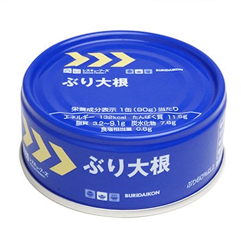 レスキューフーズ ぶり大根缶24缶入り（ブリ/鰤/魚/非常食/保存食/ホリカフーズ/防災/缶詰)