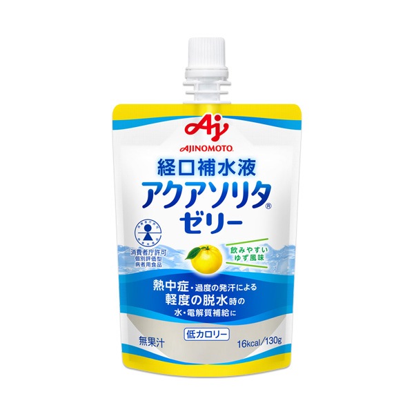 アクアソリタ ゼリー 130g 6袋セット ｜ あんしんの殿堂 防災館