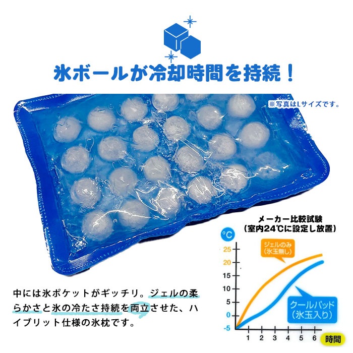 Salofix COOL PAD サロフィックス クールパッド Lサイズ F20458 氷嚢 氷のう ジェル アイシング 冷シップ 熱 熱中症対策[M便 1/1]