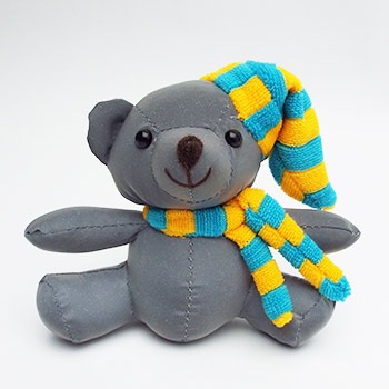 光る 交通安全反射マスコット ぐりぷぺ KY-57 KY-58交通安全 夜道 リフレクター 事故 通学 通勤