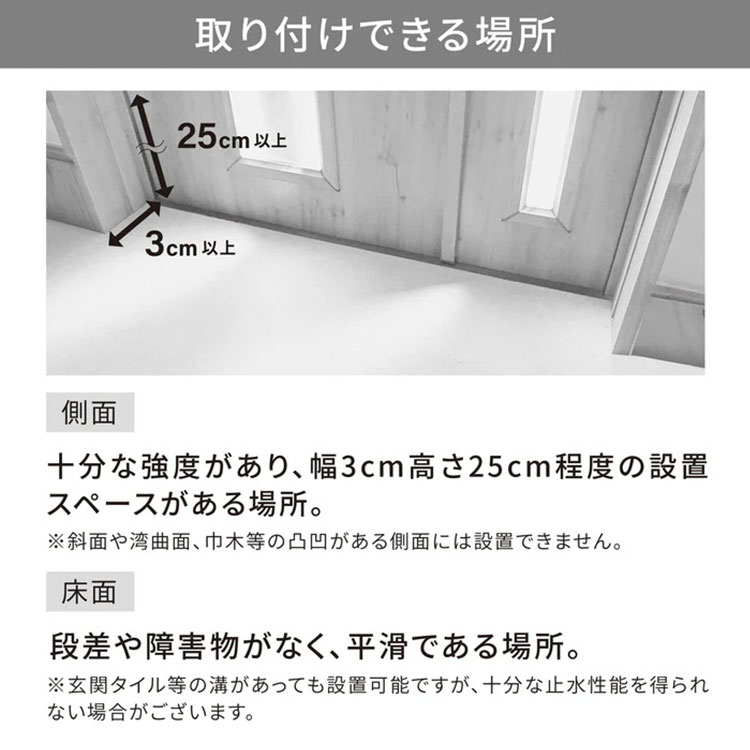 簡易型止水シート とめっぱ(R) Light 可動範囲85~125cm対応 TPL-85-125 ゲリラ豪雨 集中豪雨 水害 床上浸水 対策 送料無料