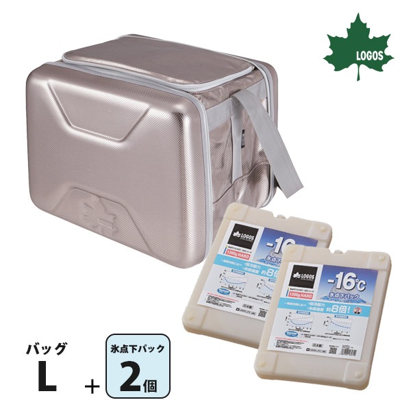 LOGOS 保冷剤付きクーラーバッグ ハイパー氷点下クーラー L & 氷点下