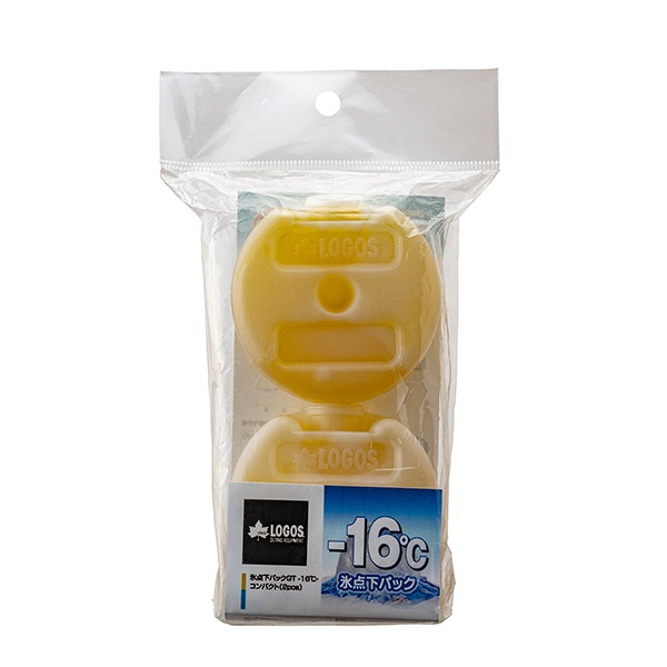 LOGOS ロゴス 氷点下パックGT -16℃・コンパクト 80g 2pcs アウトドア キャンプ 81660609 保冷パック 保冷剤