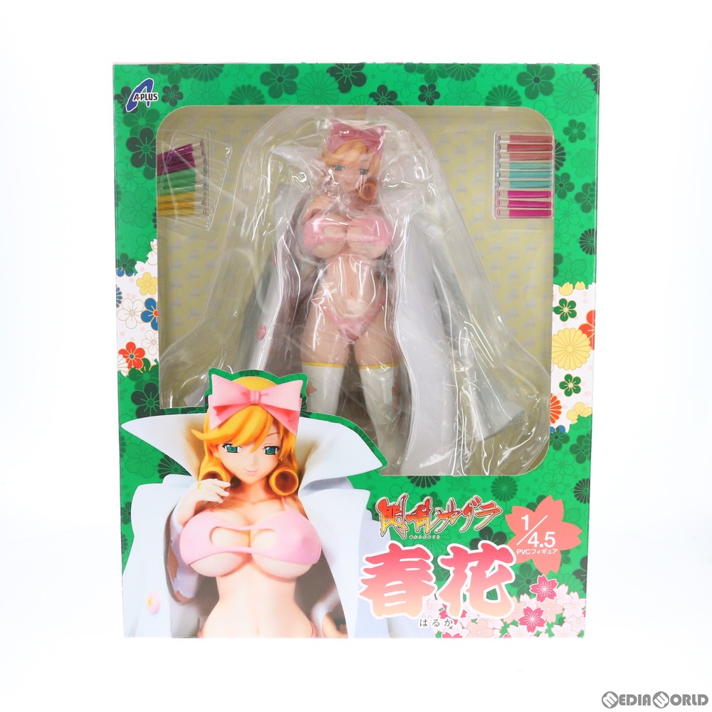 通販 中古即納 箱難あり Fig 春花 はるか 閃乱カグラ 1 4 5 完成品 フィギュア A エイプラス メディアワールド