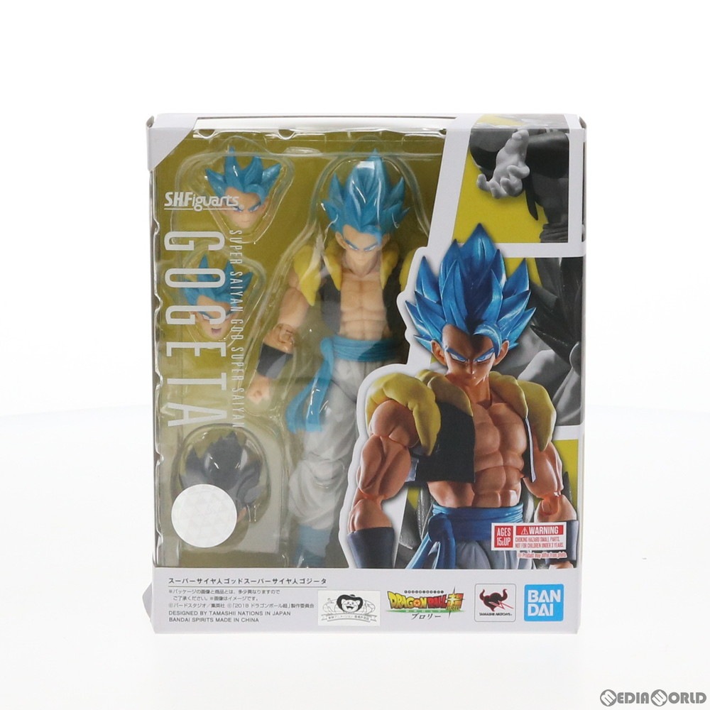 通販 中古即納 未開封 Fig S H Figuarts フィギュアーツ スーパーサイヤ人ゴッドスーパーサイヤ人ゴジータ ドラゴンボール超 スーパー ブロリー 完成品 可動フィギュア バンダイスピリッツ 1904 メディアワールド