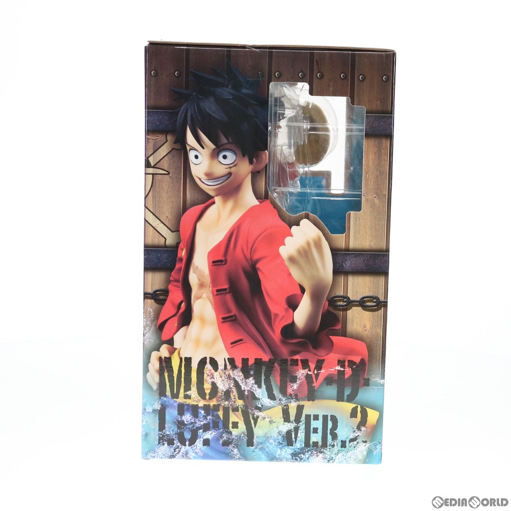 通販 中古即納 未開封 Fig Portrait Of Pirates P O P Sailing Again モンキー D ルフィ Ver 2 One Piece ワンピース 1 8 完成品 フィギュア メガハウス メディアワールド