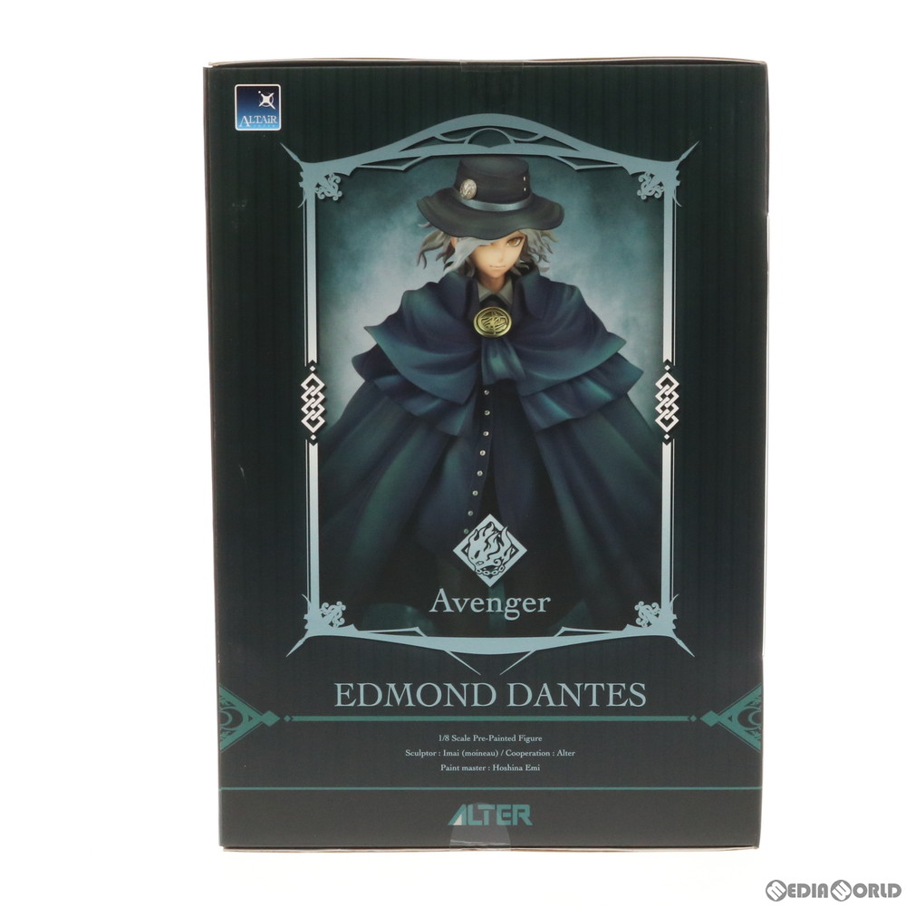通販 中古即納 未開封 Fig あみあみ アニメイト限定 アヴェンジャー 巌窟王 エドモン ダンテス Fate Grand Order フェイト グランドオーダー 1 8 フィギュア Amie Altair アミィ アルタイル メディアワールド