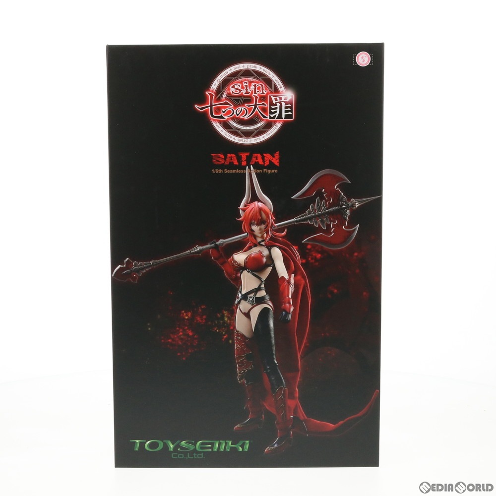 通販 中古即納 Fig サタン Sin 七つの大罪 1 6スケール シームレスアクションフィギュア Toyseiiki トイセイイキ 1909 メディアワールド