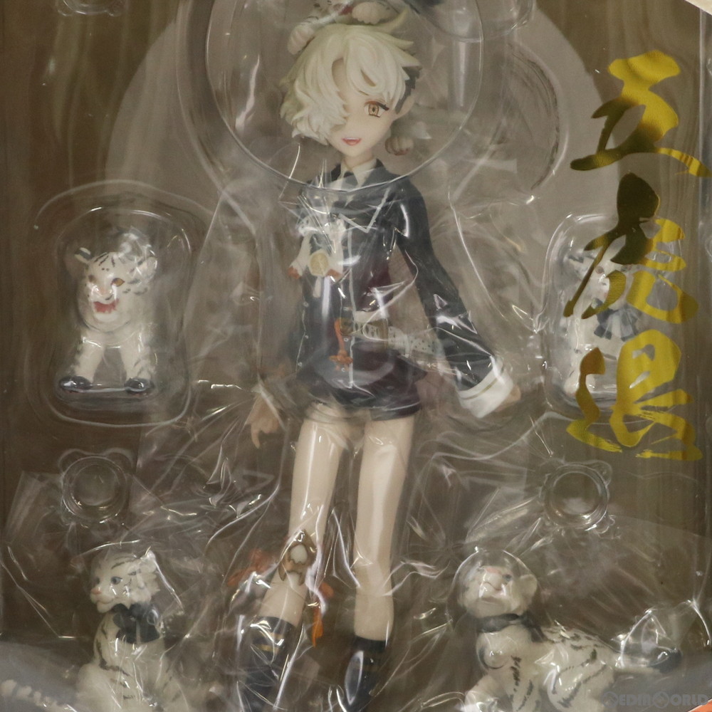 通販 中古即納 Fig Goodsmile Online Shop限定特典付属 五虎退 ごこたい 刀剣乱舞 Online 1 8 完成品 フィギュア オランジュ ルージュ メディアワールド