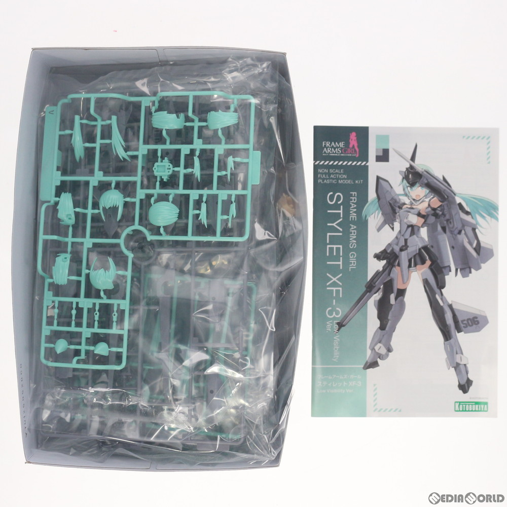 通販 新品即納 Ptm フレームアームズ ガール スティレット Xf 3 Low Visibility Ver プラモデル Fg0 コトブキヤ 06 メディアワールド