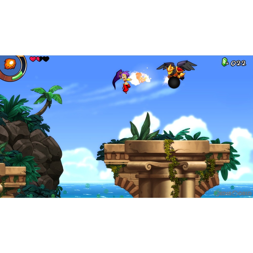 通販 中古即納 Ps4 シャンティと七人のセイレーン Shantae And The Seven Sirens 1029 メディアワールド