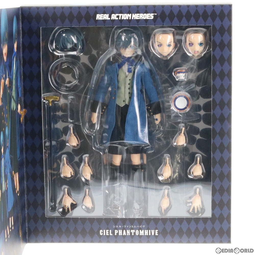通販 中古即納 未開封 Fig リアルアクションヒーローズ No 7 Rah シエル ファントムハイヴ 黒執事 Book Of Circus 1 6 完成品 可動フィギュア メディコム トイ 1602 メディアワールド