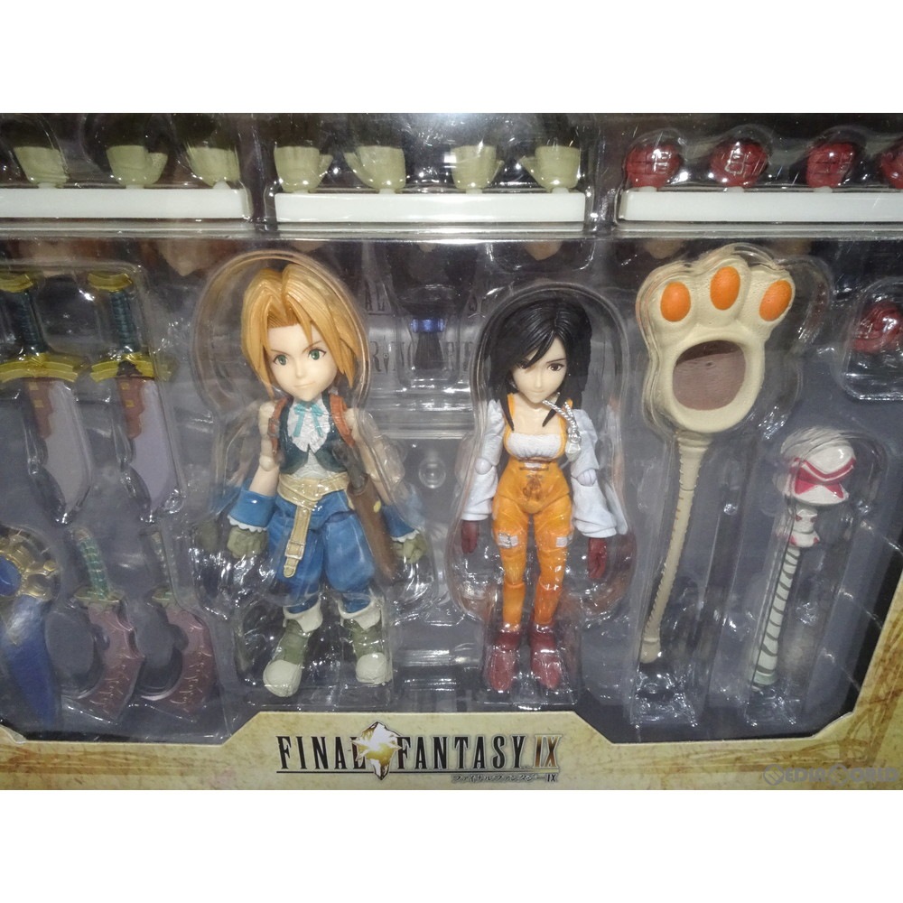 通販 中古即納 未開封 Fig Bring Arts ブリングアーツ ジタン トライバル ガーネット ティル アレクサンドロス17世 Final Fantasy Ix 完成品 可動フィギュア スクウェア エニックス 1909 メディアワールド