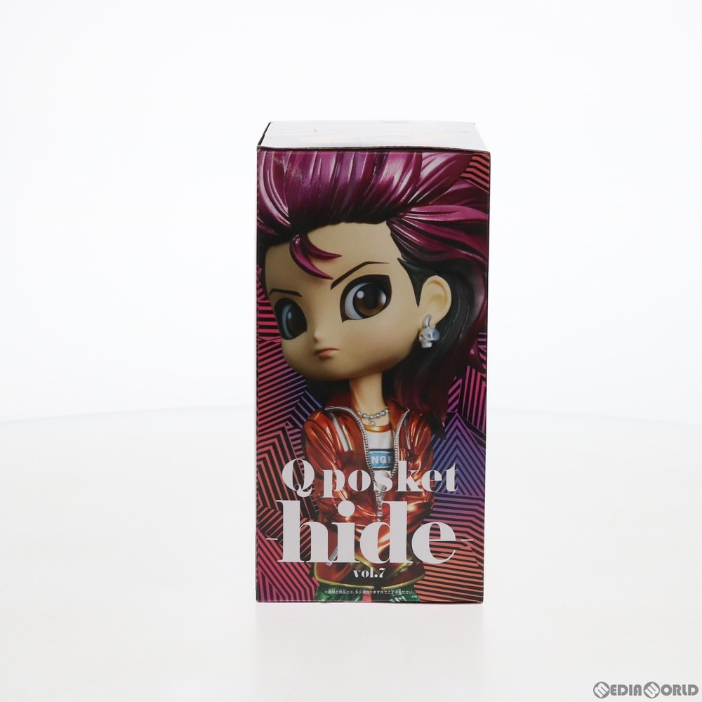 通販 中古即納 Fig Hide メタリック Q Posket Hide Vol 7 フィギュア プライズ バンプレスト 20200520 メディアワールド