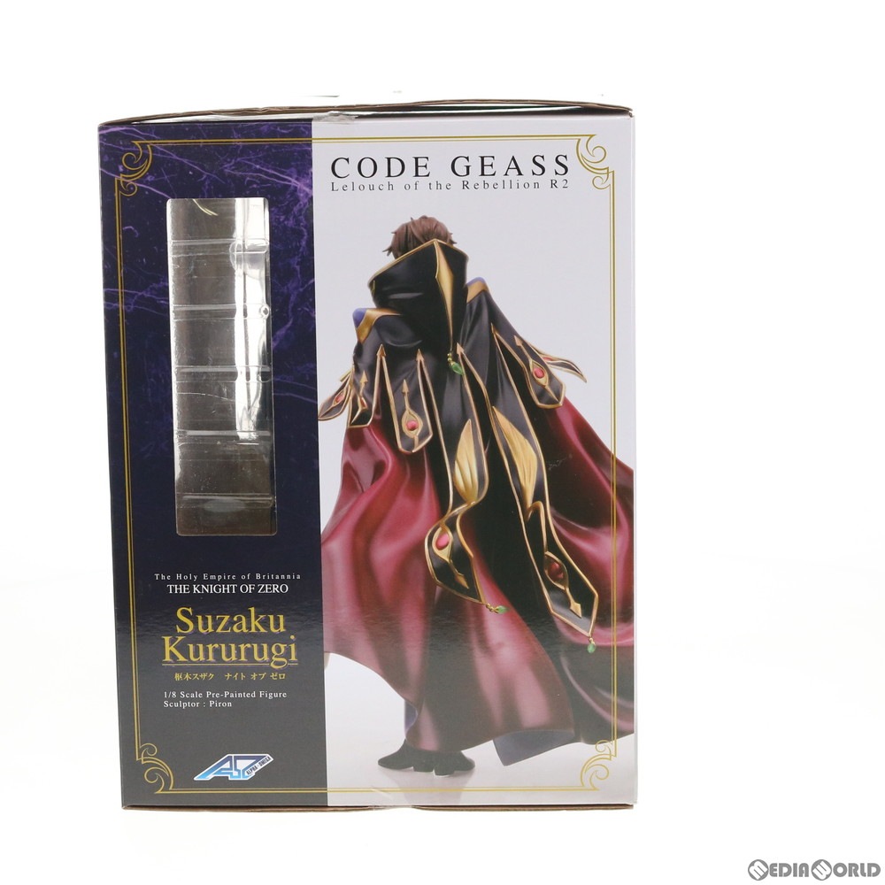 通販 中古即納 Fig 再販 アルファオメガシリーズ 枢木スザク くるるぎすざく ナイト オブ ゼロ コードギアス 反逆のルルーシュr2 1 8 完成品 フィギュア アニメイト 一部オンラインショップ限定 メガハウス メディアワールド