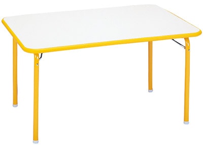 【お取り寄せ/返品不可】キンダーライティーテーブル23JT(H45)イエロー/90×60×45cm