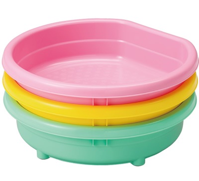 お取り寄せ 返品不可 パステルベビープール3色セット イエロー ピンク グリーン各1 0歳 2歳児向け