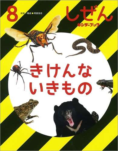 【2点購入150円引】キンダーブック しぜん きけんないきもの『2019年8月号 完売）しぜんキンダーブック 2019年8月号／きけんないきもの