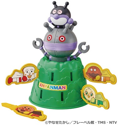 ばいきんまんとだだんだんドキドキアンパンチ