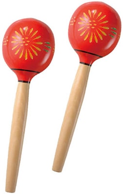 お取り寄せ／返品不可】ゼンオン マラカス 丸型 