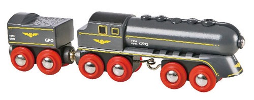 (未使用･未開封品)　BRIO 黒い特急列車 33697 og8985z 33697 黒い特急列車 | 列車、ワゴン、車両 | ブリオ
