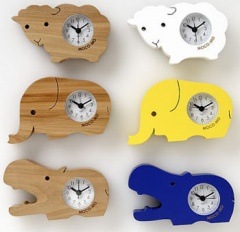 完売いたしました モコモ のかわいいどうぶつ置き時計