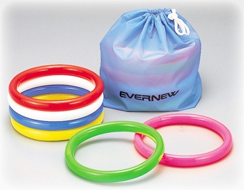 お取り寄せ リングバトン 6色組 小さい子どもたちのリレー遊びに お取り寄せ リングバトン 6色組 小さい子どもたちのリレー遊びに