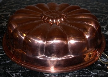tortiera "margherita" in rame -  Ƽ 28cm - made in Italy by artisans