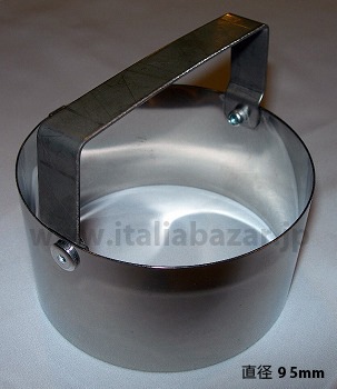 ���ƥ�쥹 ���Υå������ƥ������å� ���å��� ľ��95mm��tagliapasta in acciaio inox per TIGELLE 95mm