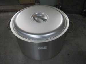 【Φ480xH320mm】【業務用】【未使用新古品】　半寸胴(アルミ)　8112|作業機器(板金)|【業務用】未使用新古品が定価最大90％OFF！