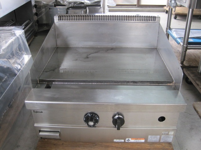 【フジマック】【業務用】【中古】 グリドル FGFT60601TC 都市ガス