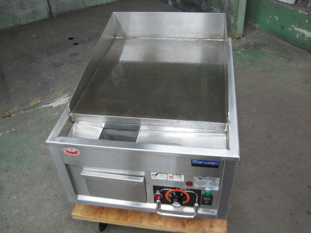 中古】マルゼン 電気グリドル MEG-046* 三相200V｜2022年製 ｜中古厨房