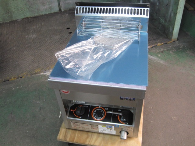 マルゼン】【業務用】【未使用新古品】 卓上ガスフライヤー MGF
