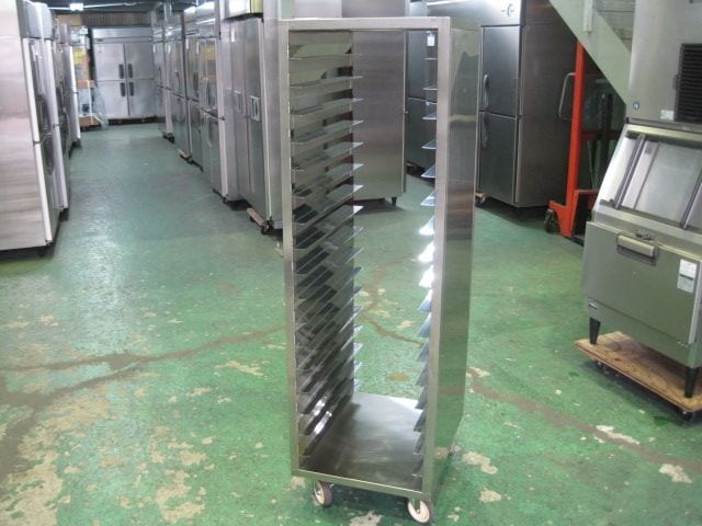 【W485xD600xH1600mm】【業務用】【中古】 ラック(17段) C8023****