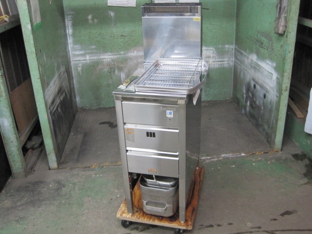 タニコー】【業務用】【中古】 ガスフライヤー TGFL-35C 都市