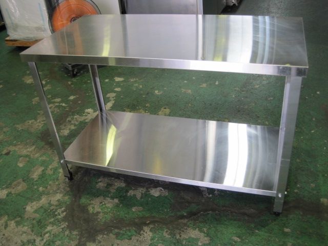 【W1200xD600xH800mm】【業務用】【中古】 作業台 C8073